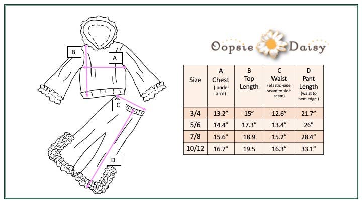 Kids Black Rainbow Ruffle Set