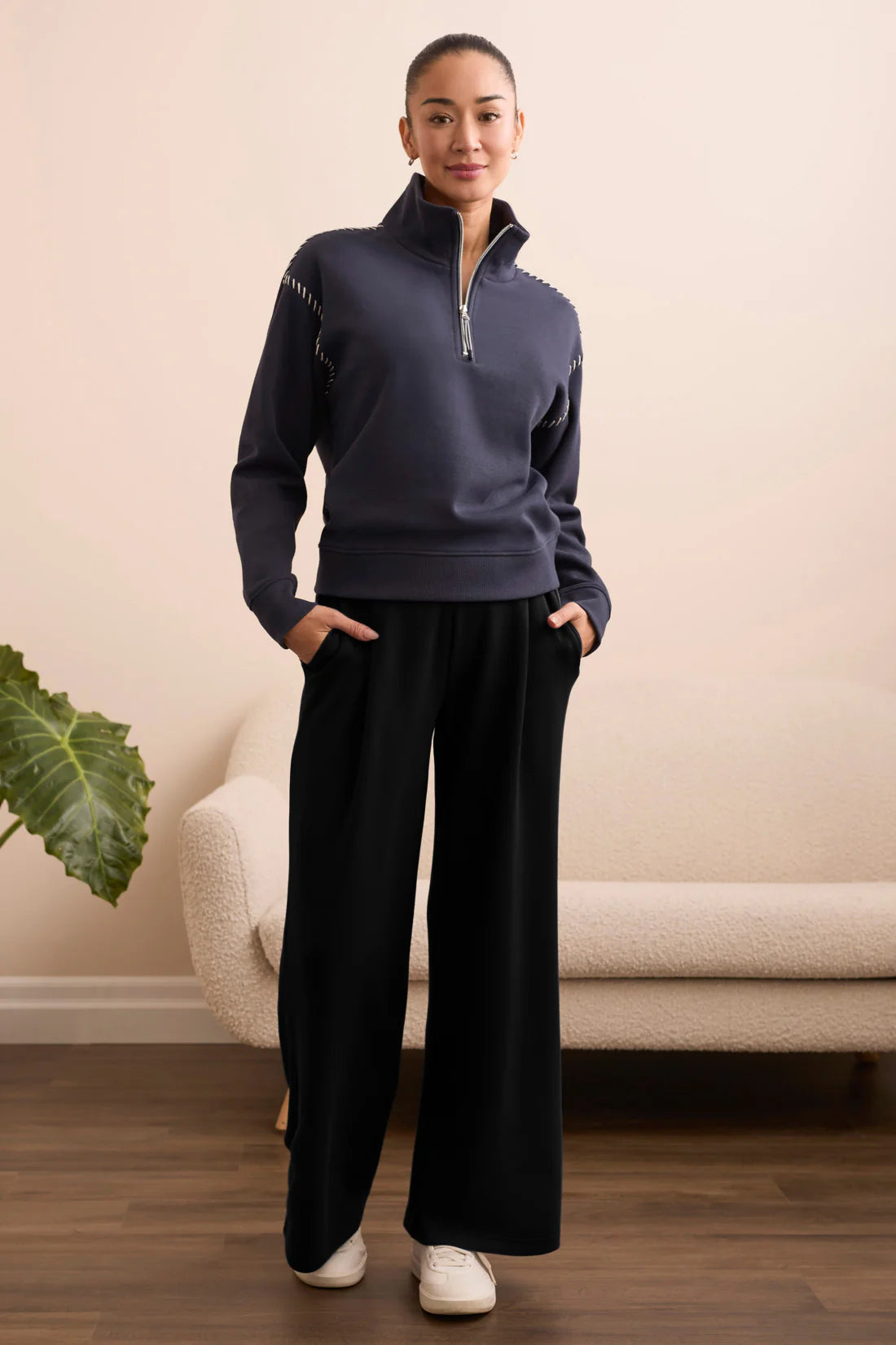 Tribal Lux Pull On Pant