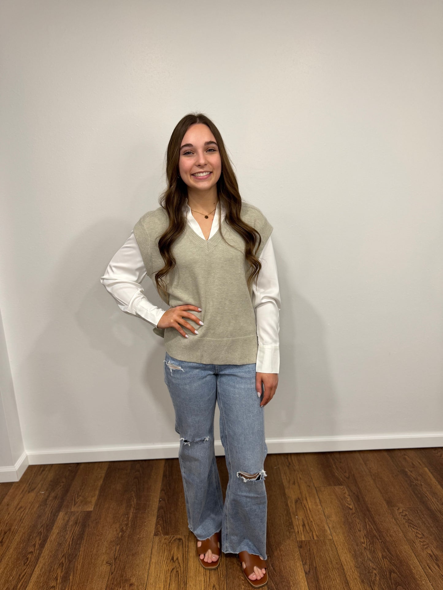 Elan Sweater Vest Shirt