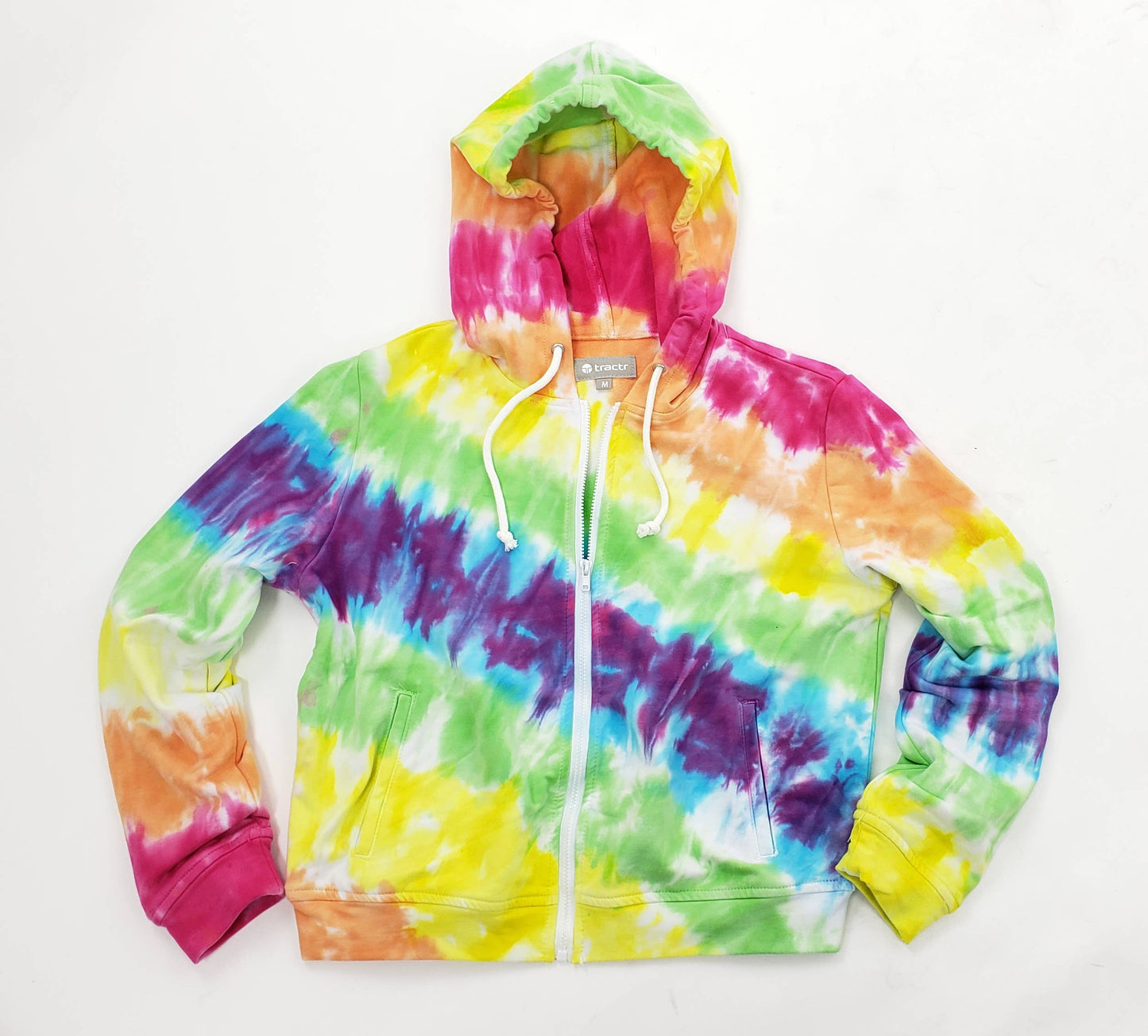 KIDS Tie Dye Zip Hoodie