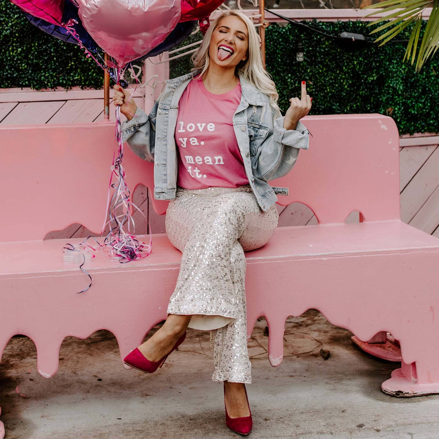 Love ya Mean It Valentine's Shirt