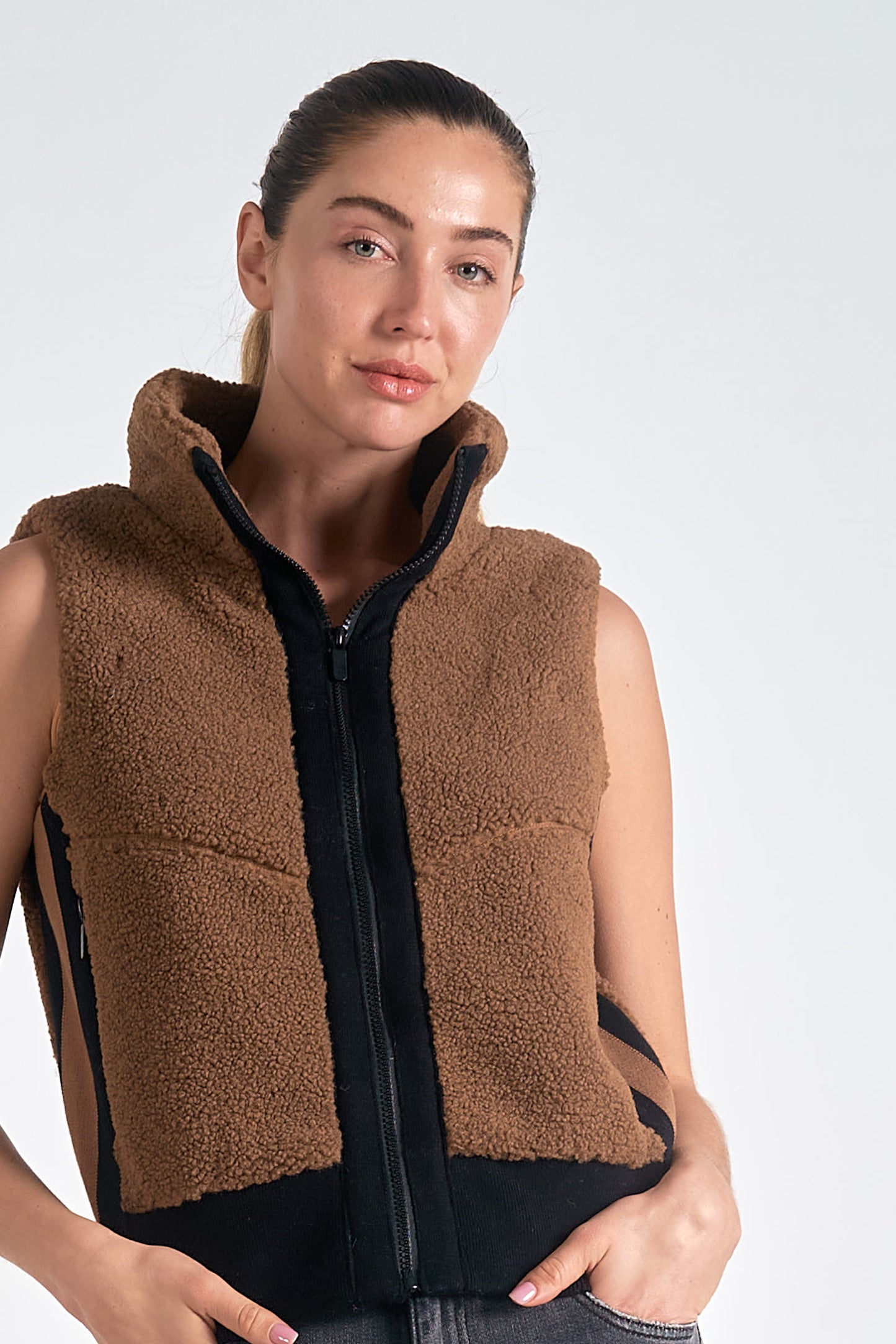 Elan Brown Vest