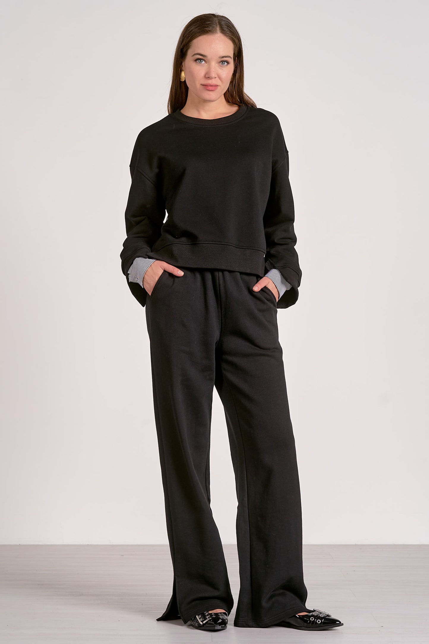 Elan Mix Media Sweatshirt