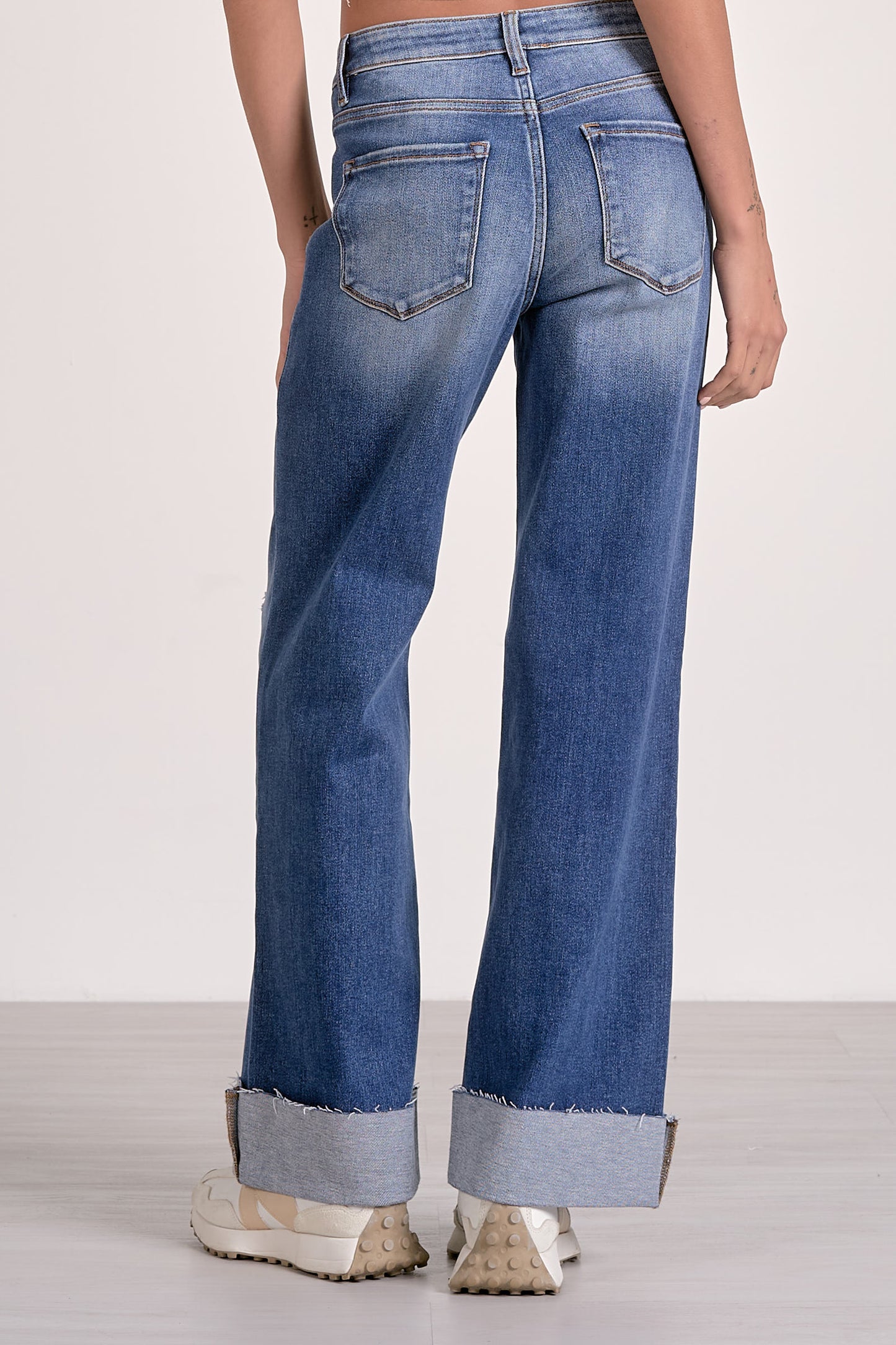 Elan Cuffed Jeans