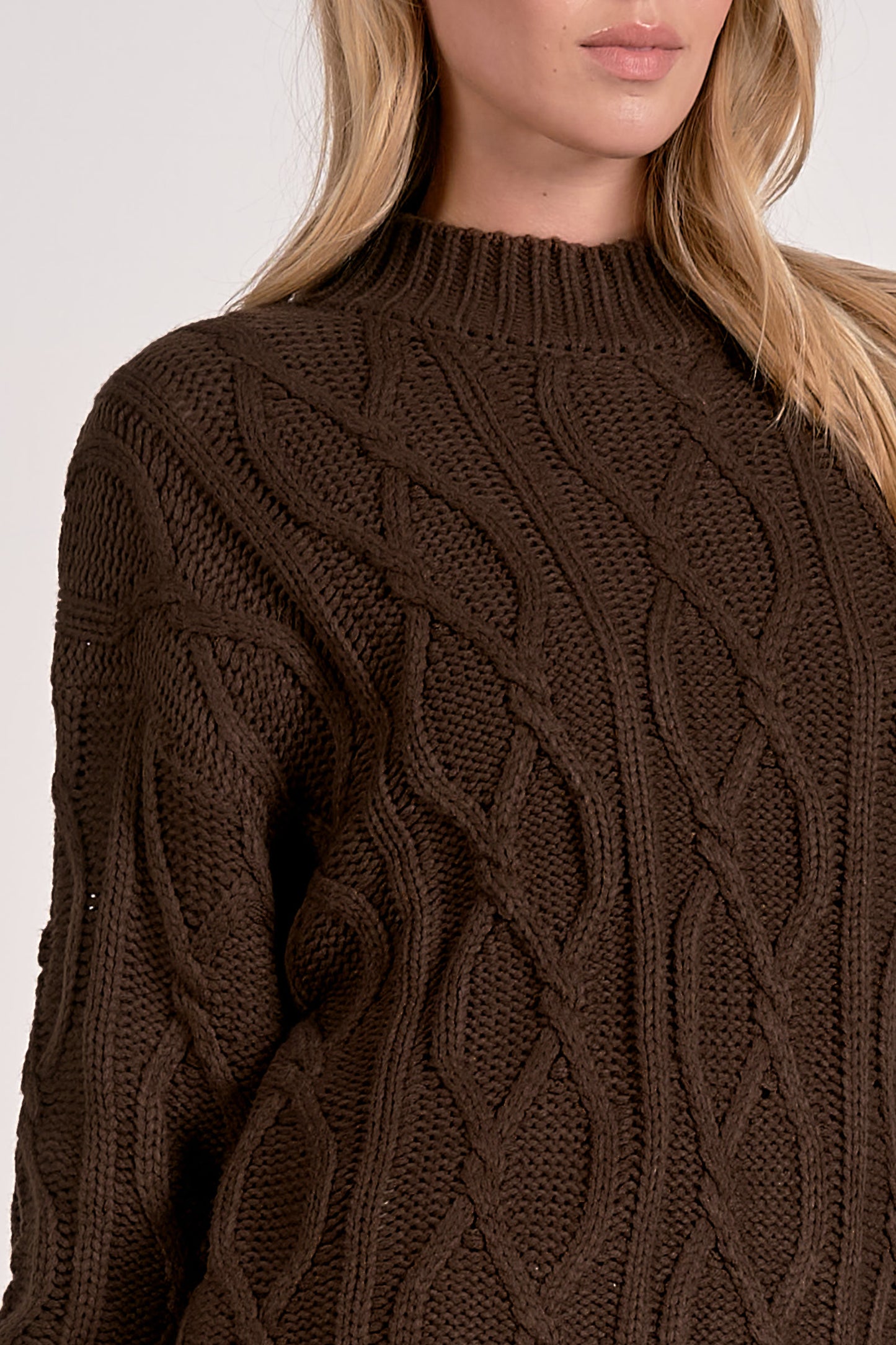 Elan Cocoa Sweater