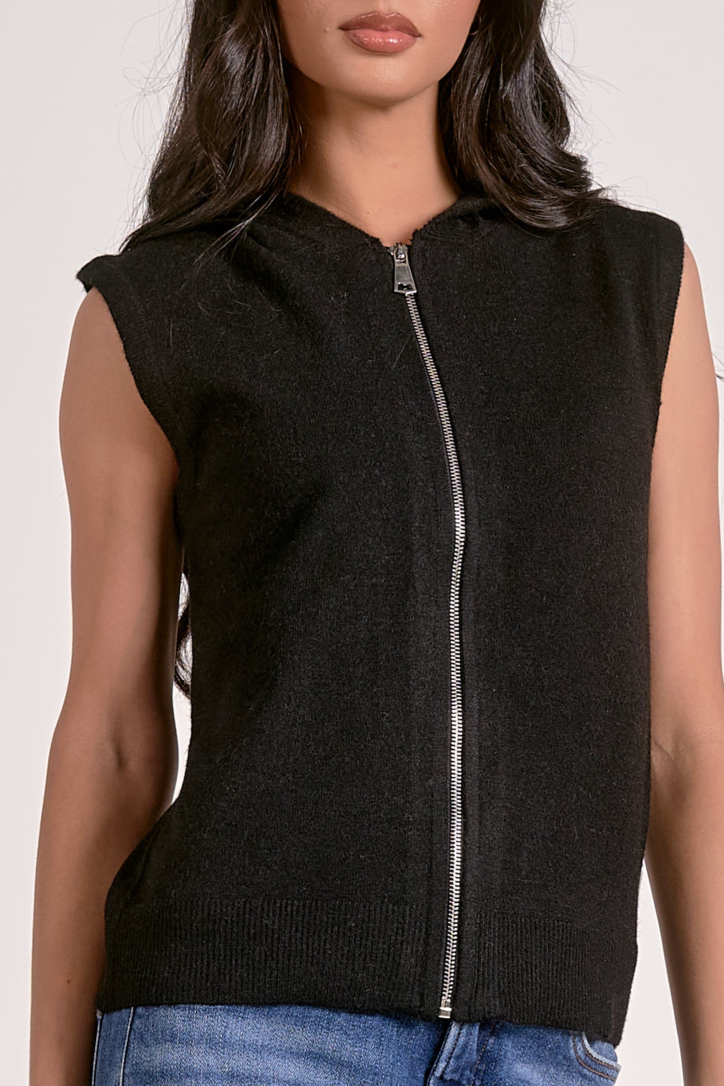 Elan Sleeveless Hoodie