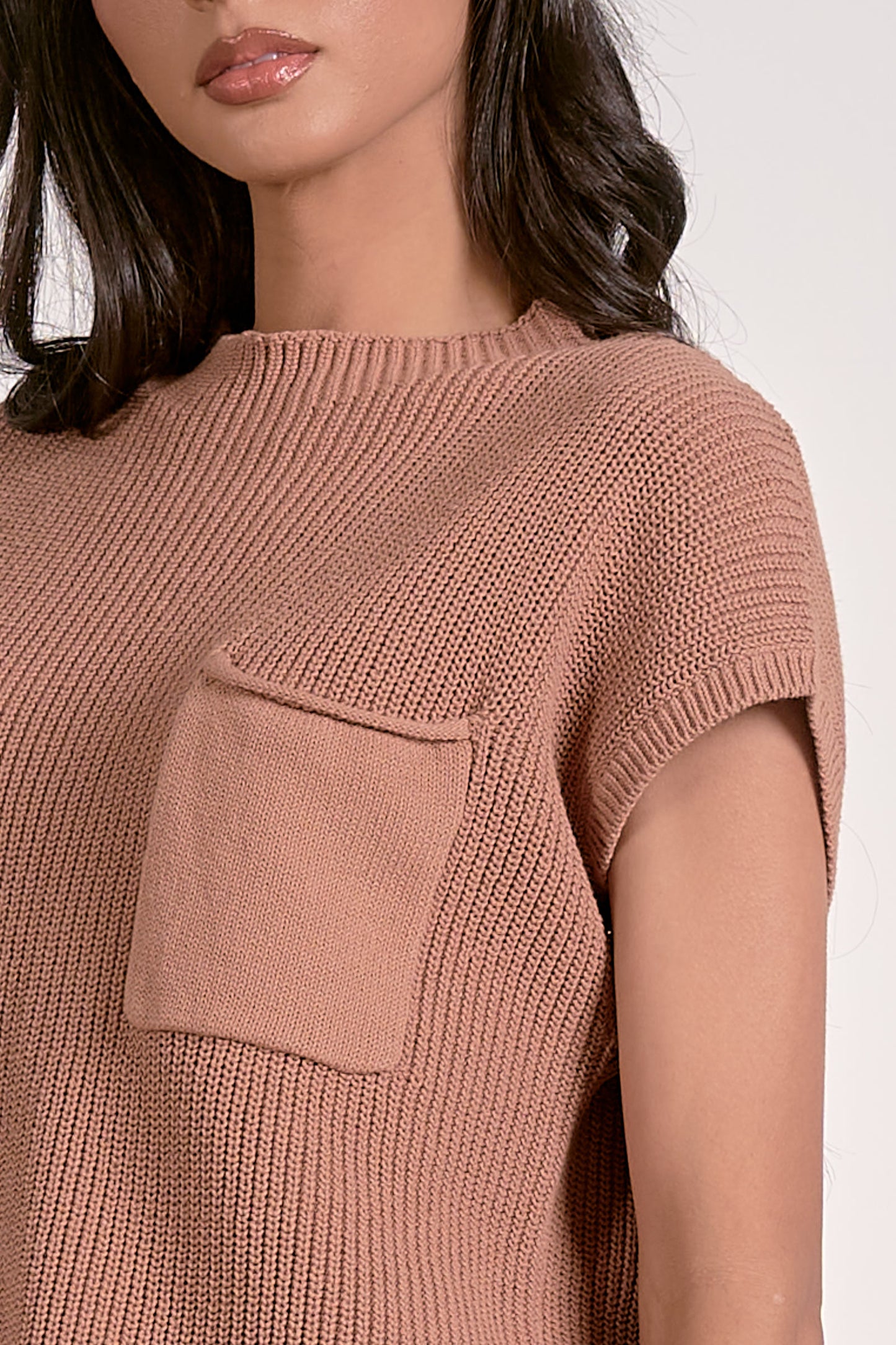 Elan Cap Sleeve Sweater