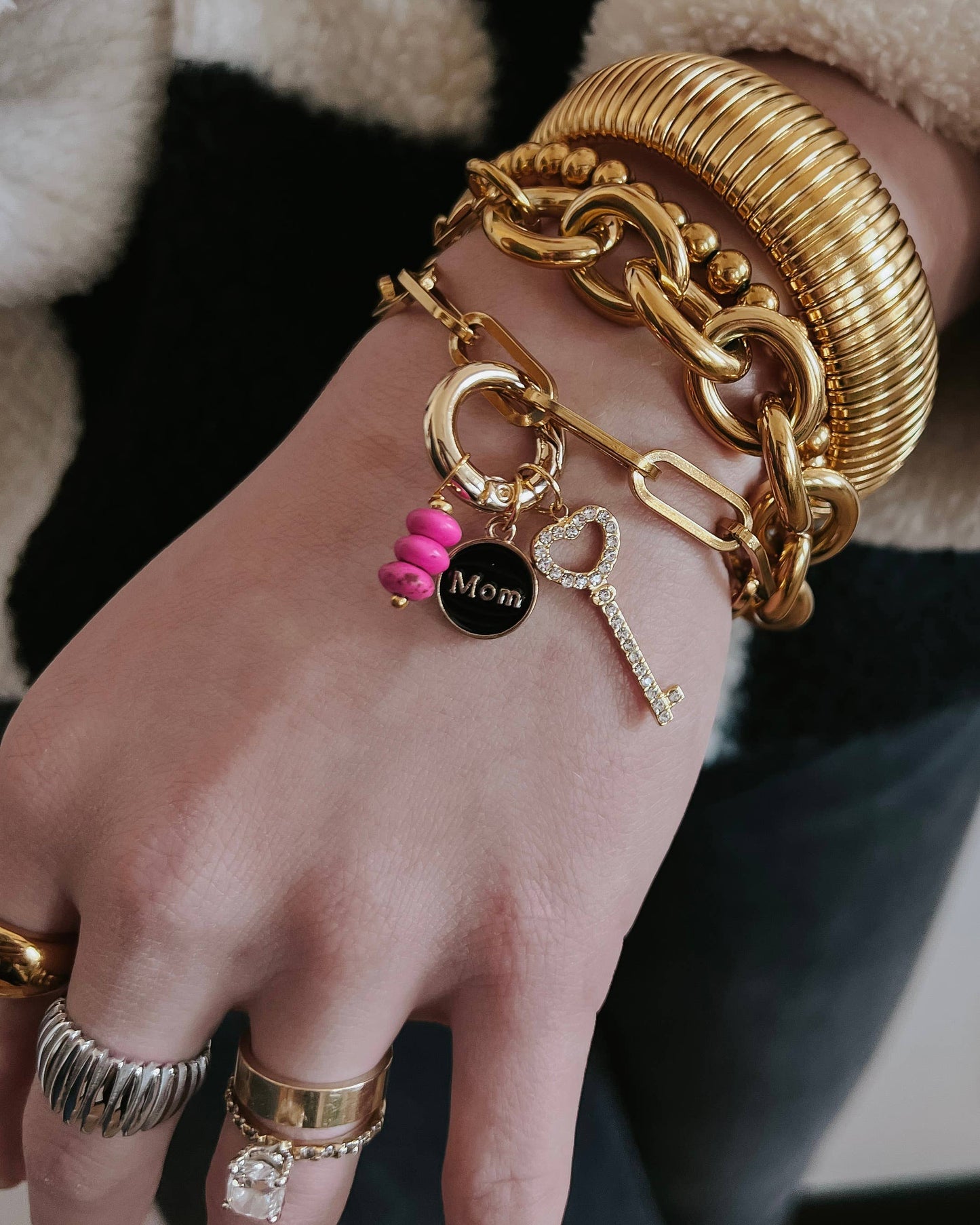 Mother's Charm Bracelet