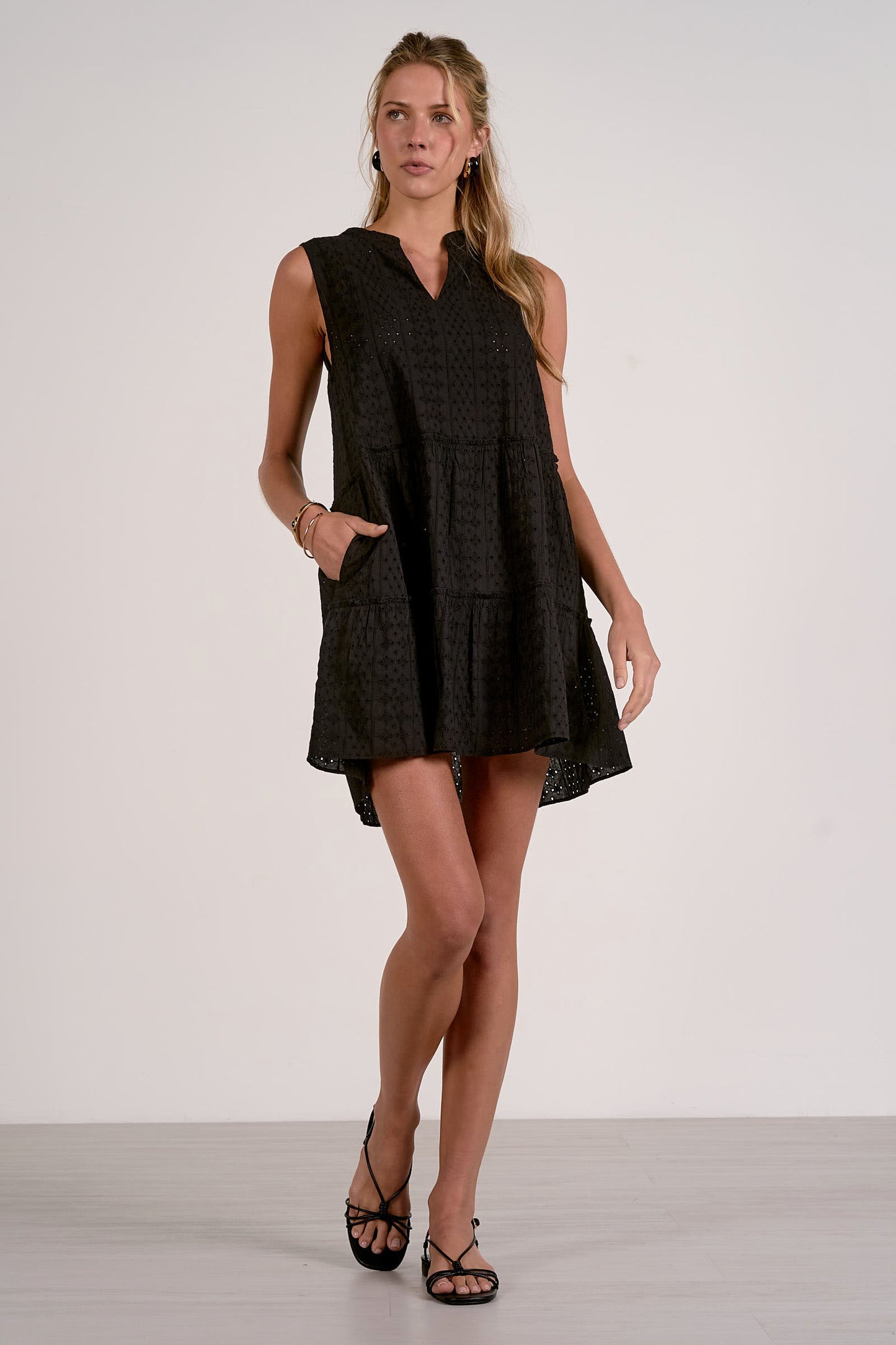 Elan Black Dress