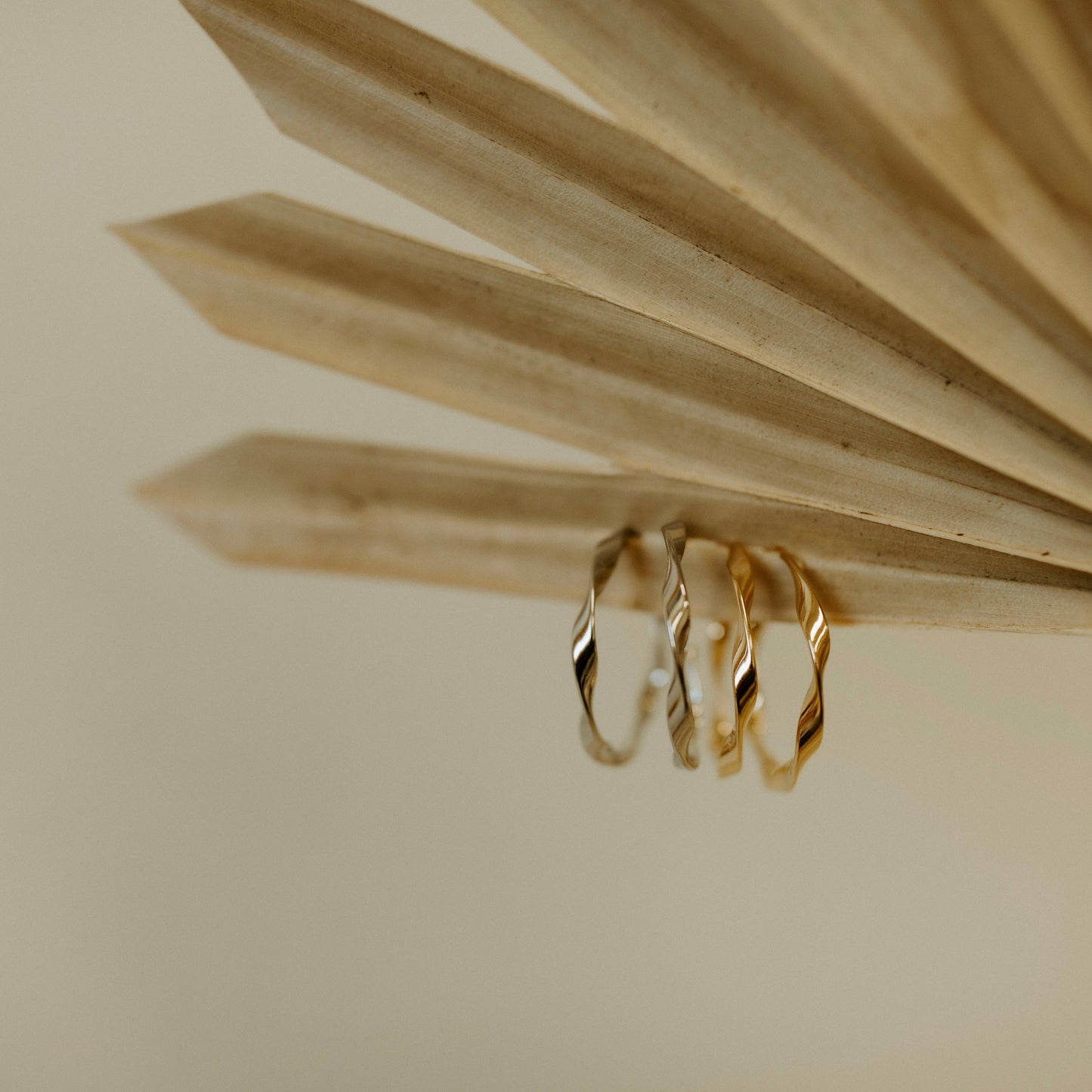 Twisted Hoop Earring
