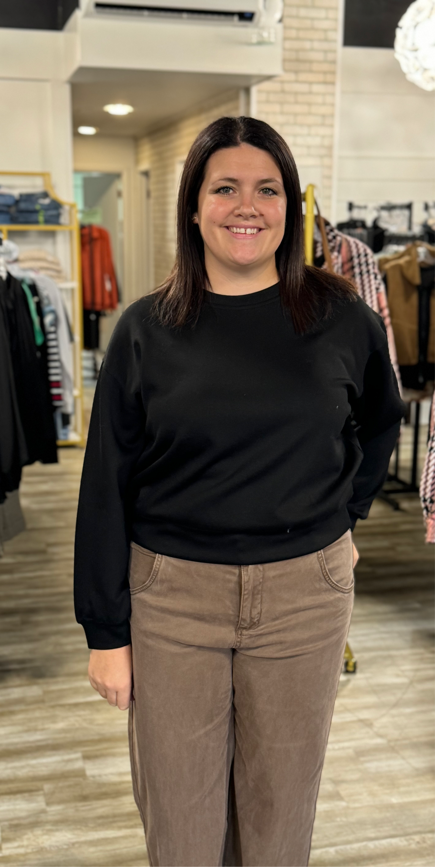 Scuba Sweatshirt Black