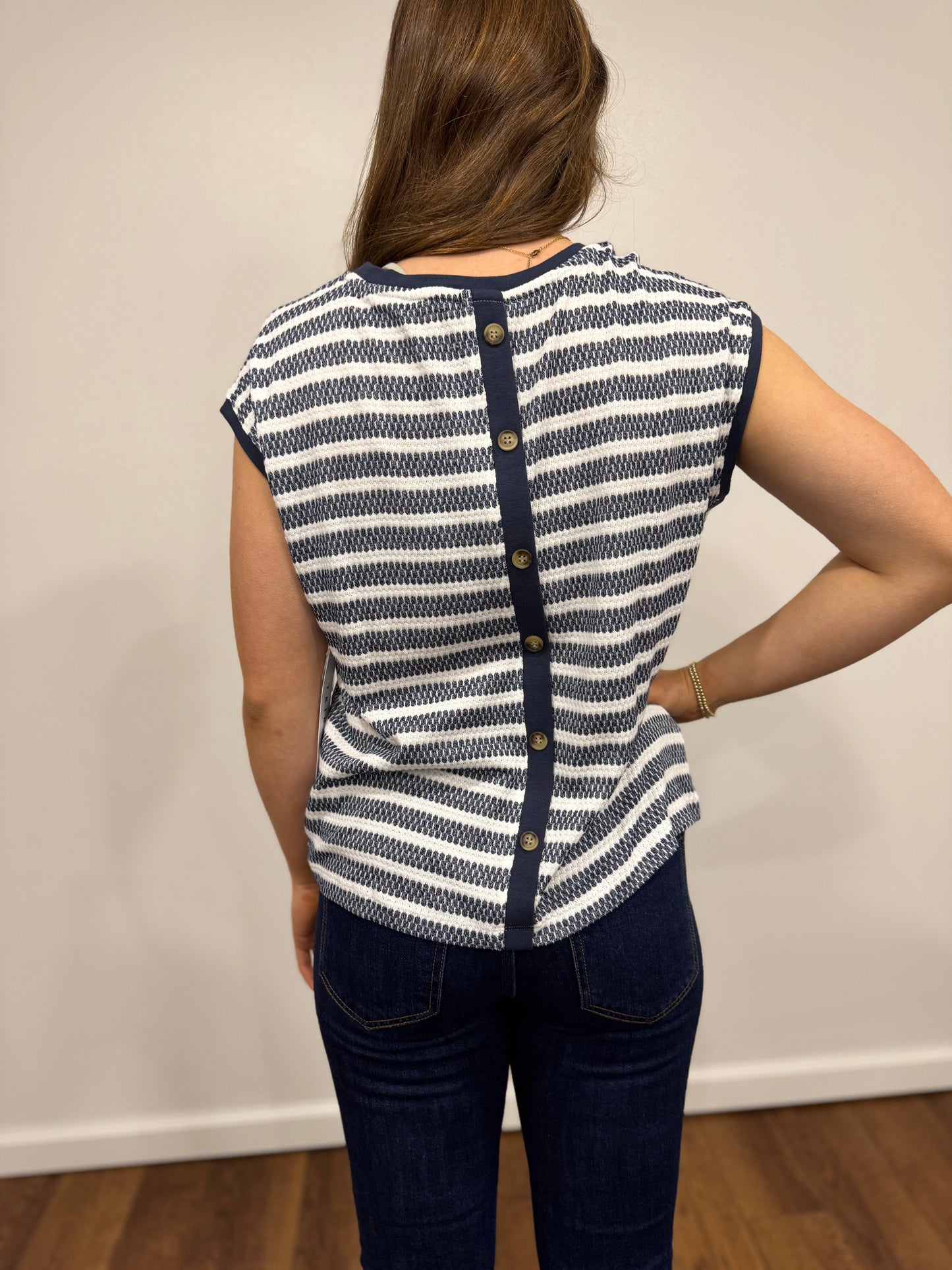 Tribal Cap Sleeve Top
