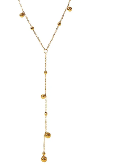 Tassel Ball Necklace