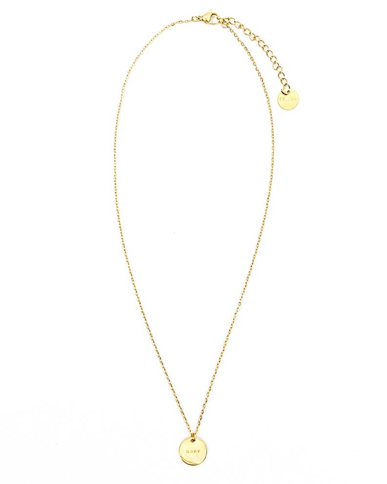 God is Greater Coin Necklace