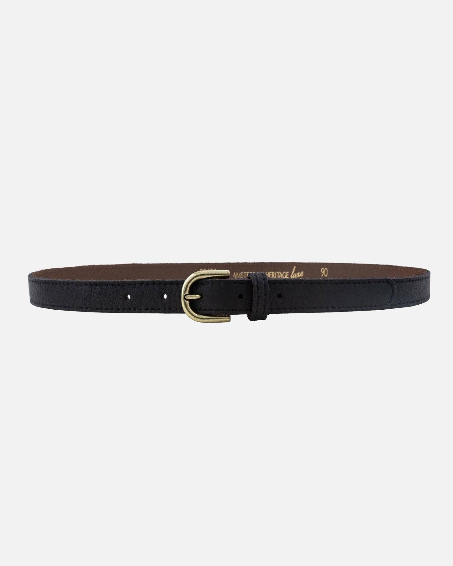Soft Skinny Leather Belt