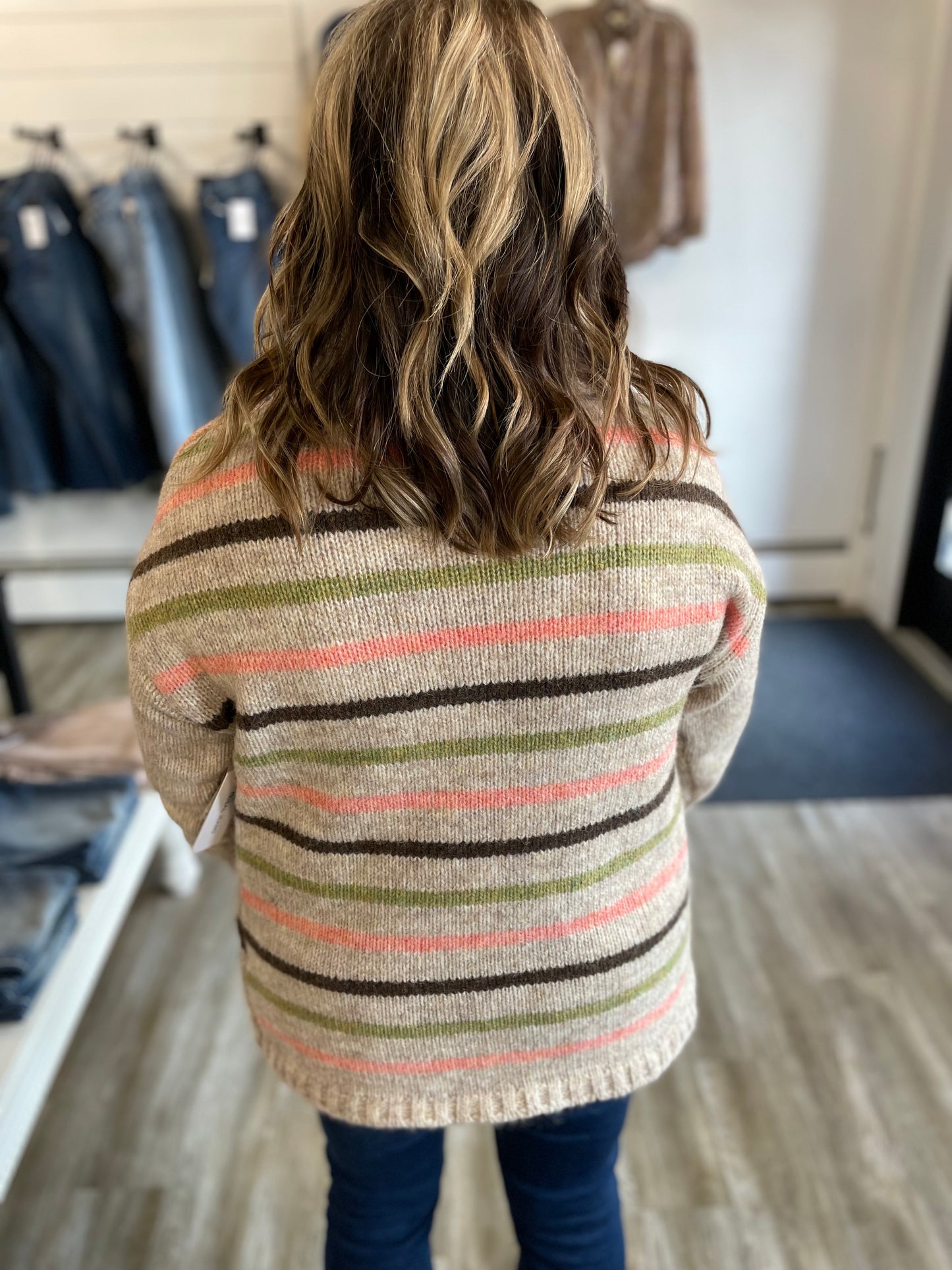 Tribal Geometric Sweater