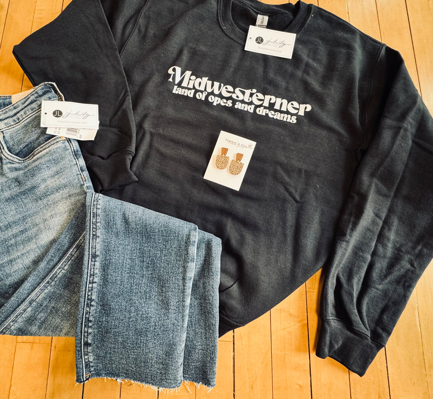 Midwesterner Land of Opes and Dreams Crewneck sweatshirt
