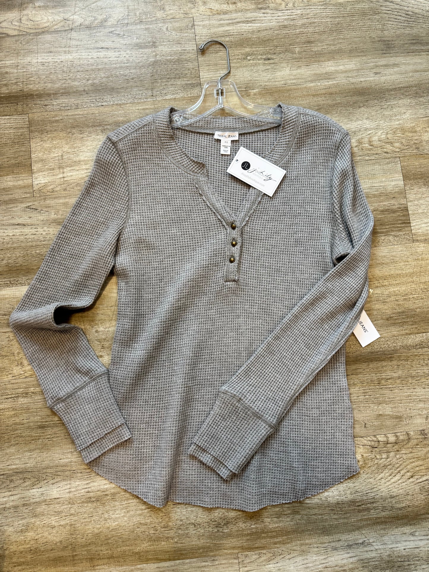 Tribal Grey Henley