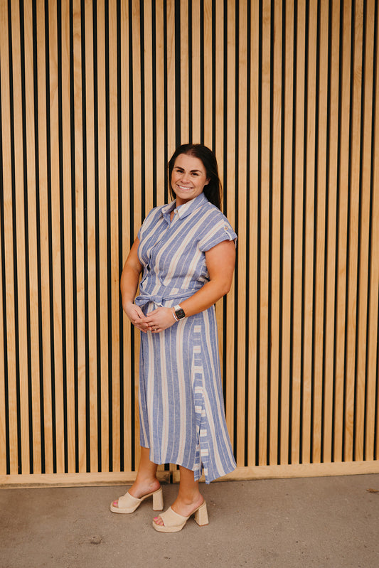 Tribal Stripe Dress