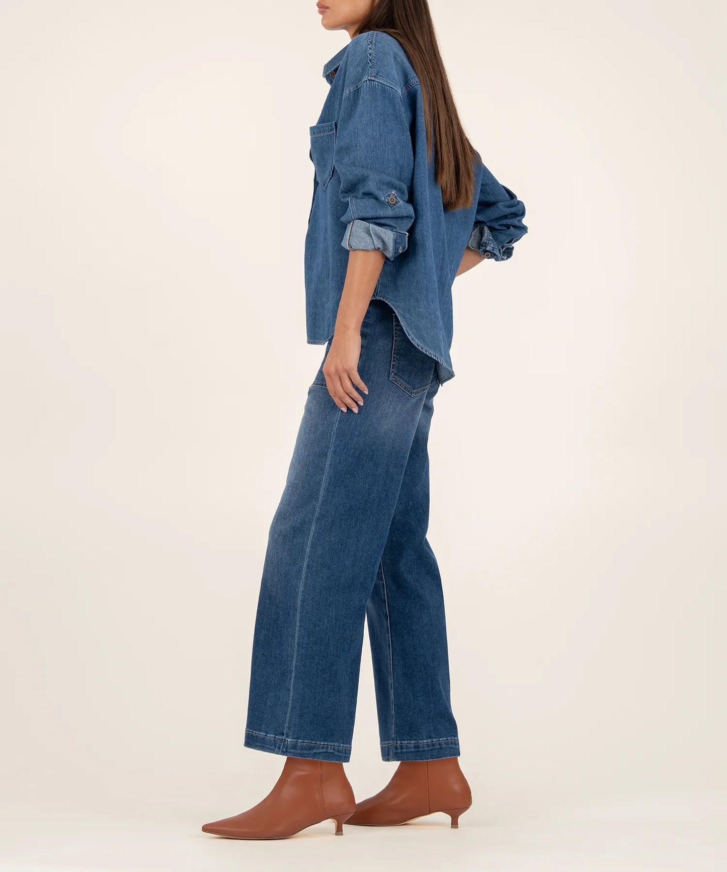 KUT Meg Dark Wash Jean