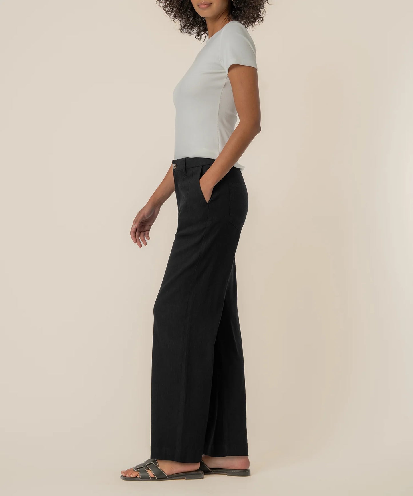 KUT Meg Linen Pant