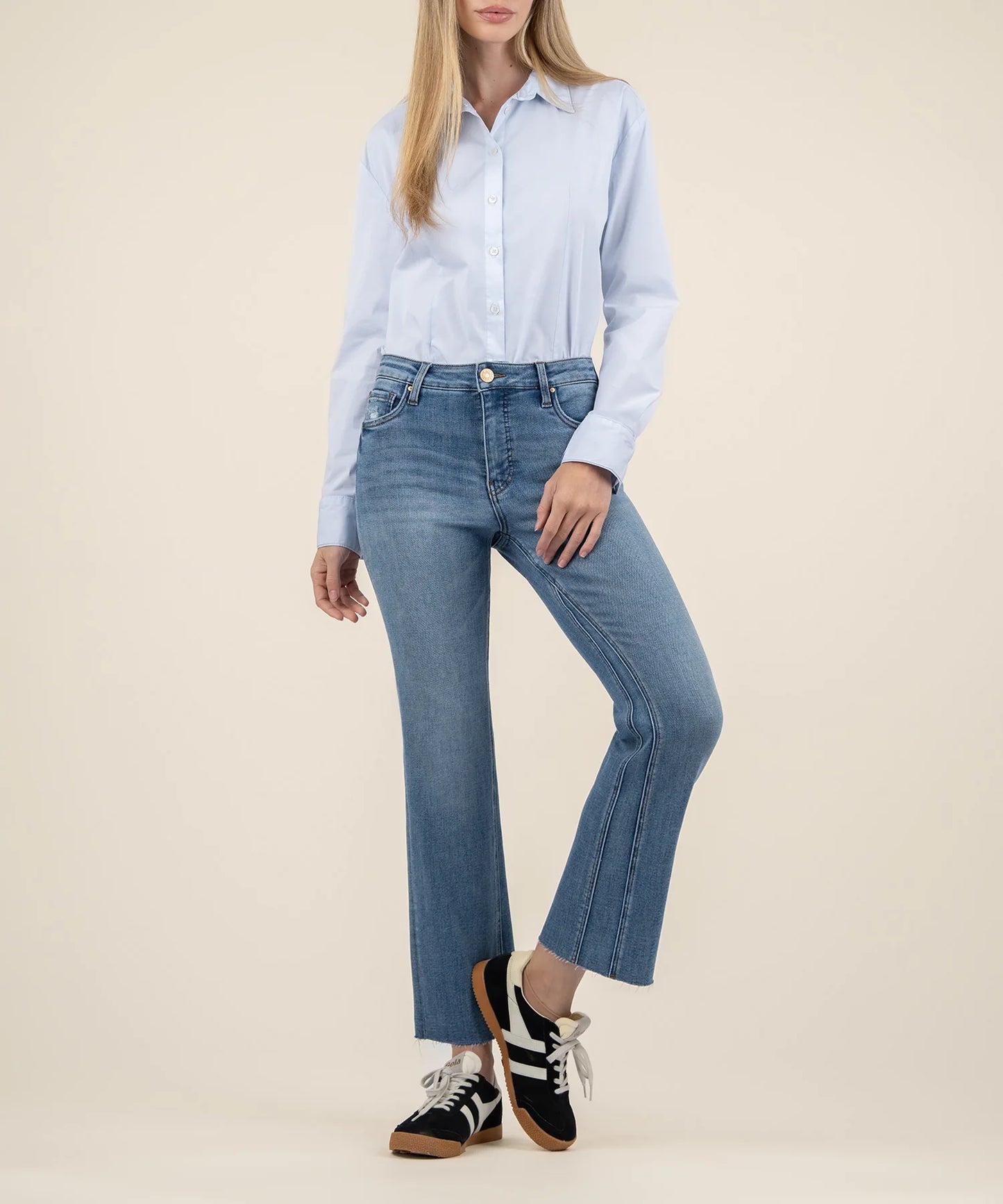 KUT Kelsey Ankle Flare Jean