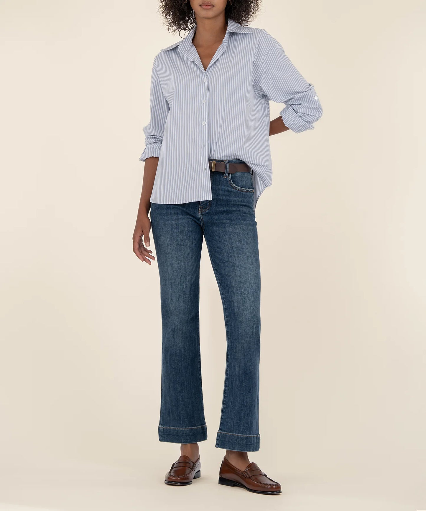 KUT ankle jean dark wash