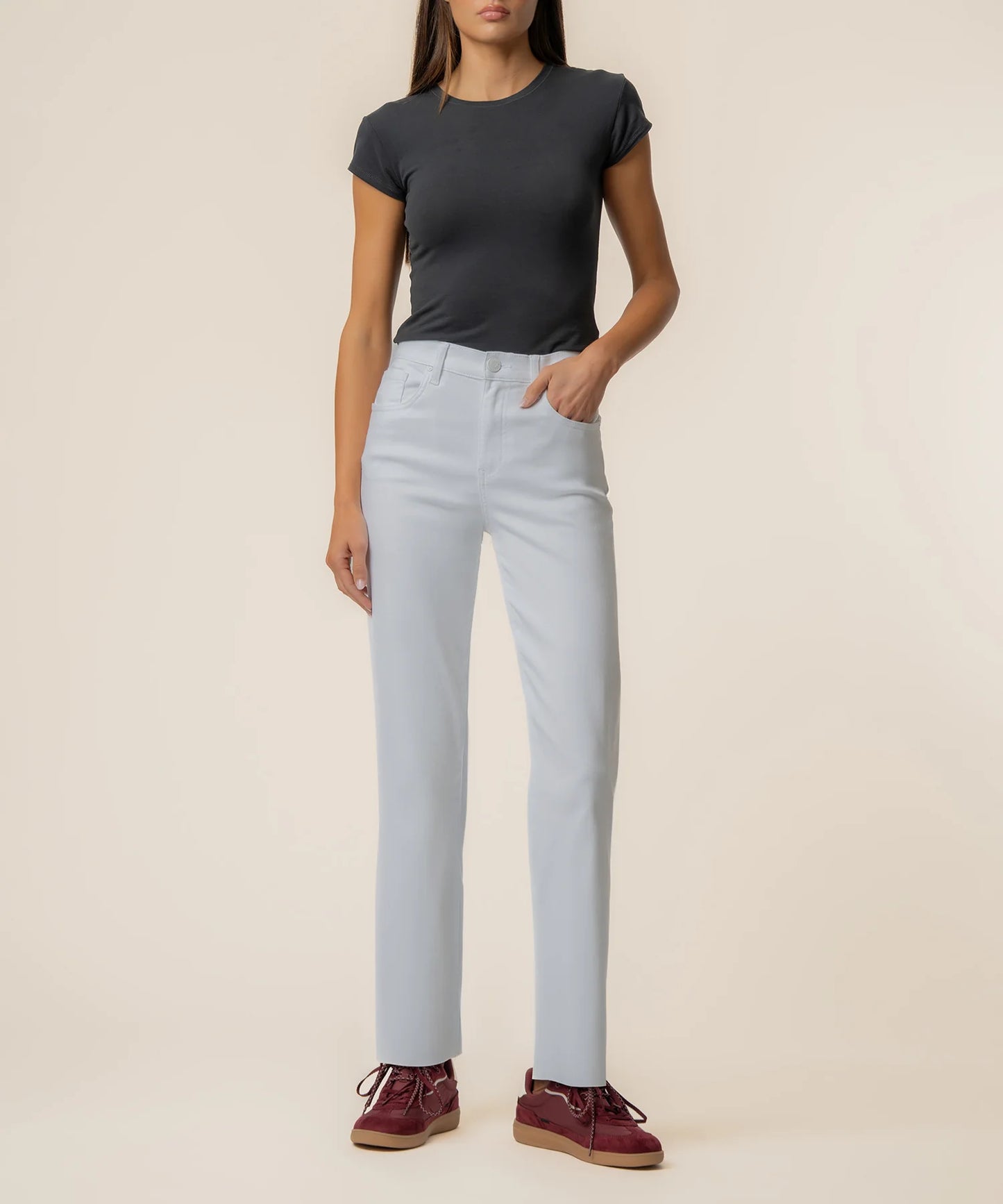 KUT Avery White jean