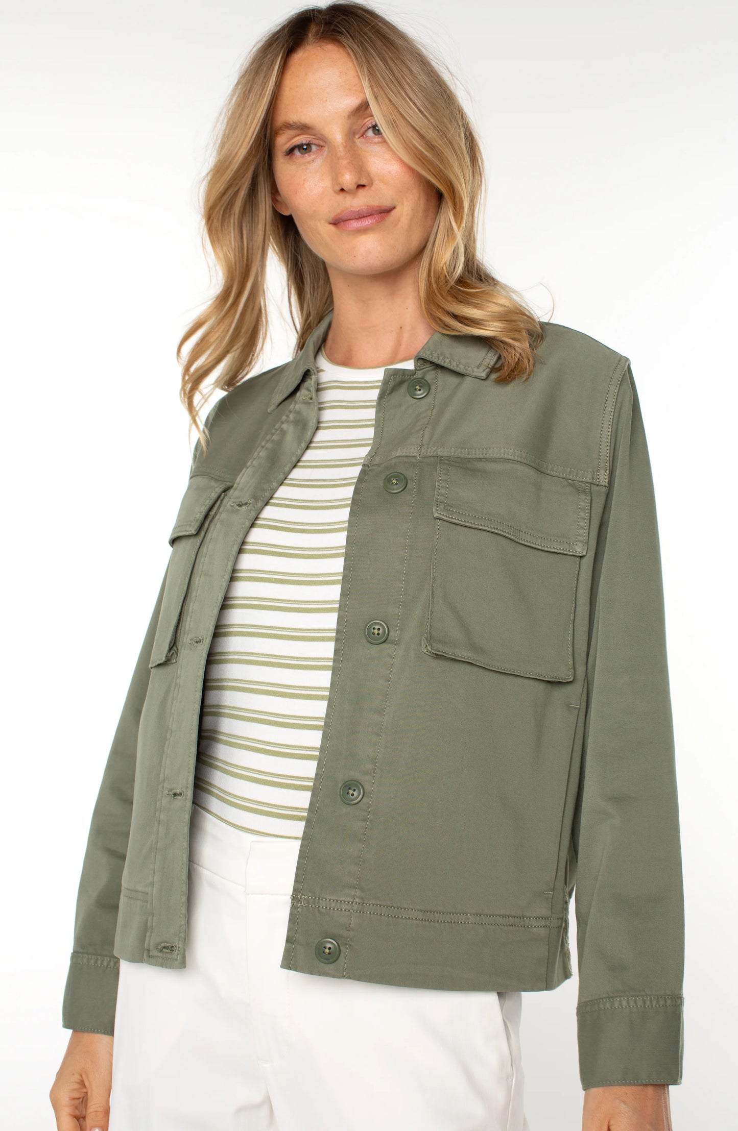 Liverpool Olive Cargo Jacket