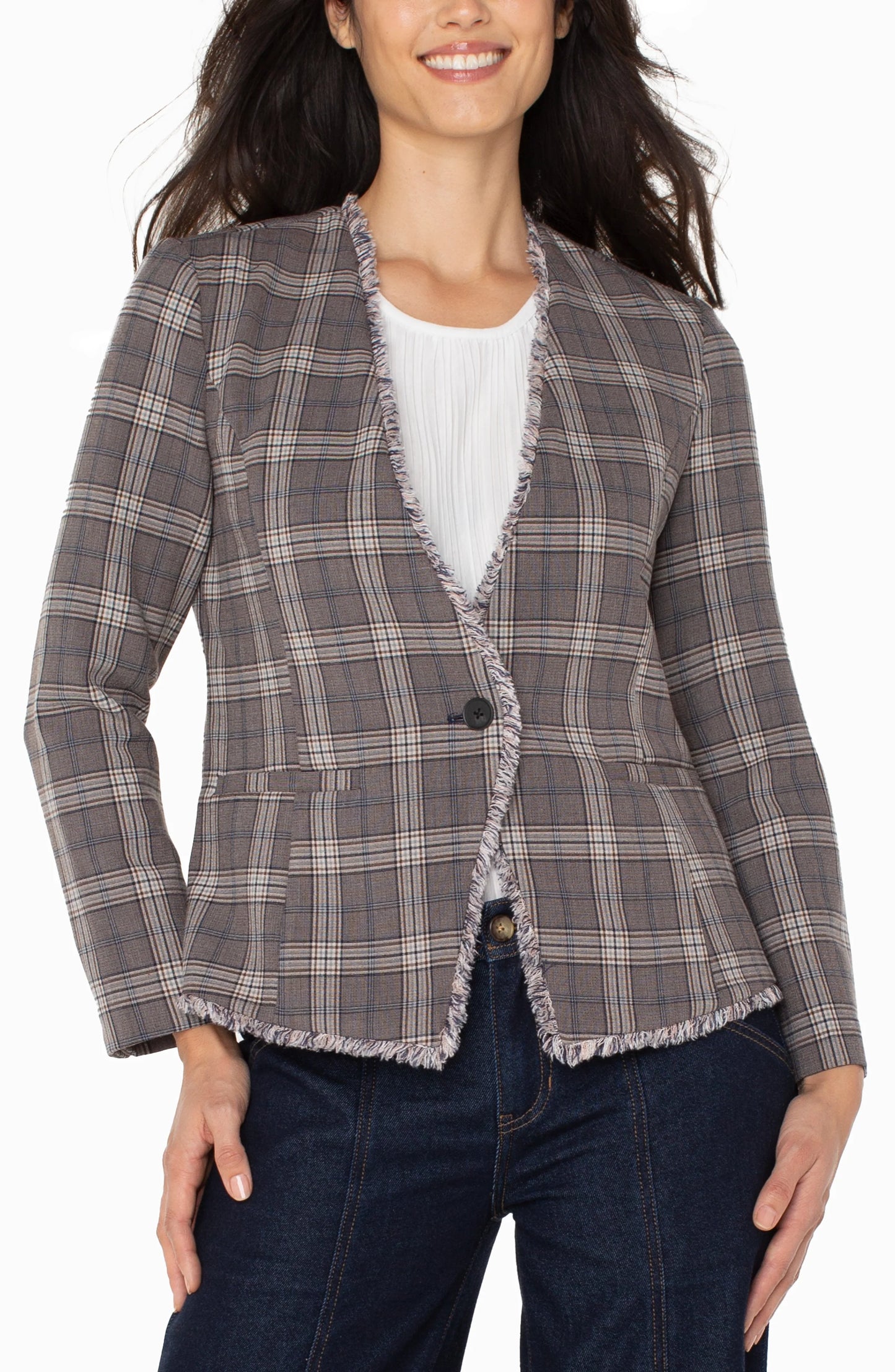 Liverpool Collarless Blazer