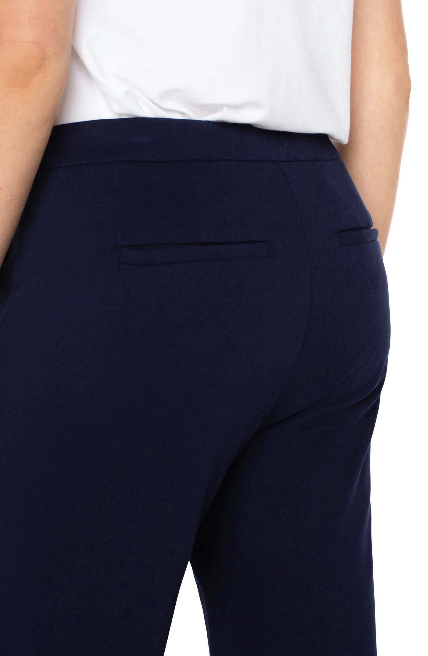 Liverpool Wide Leg Trouser Navy