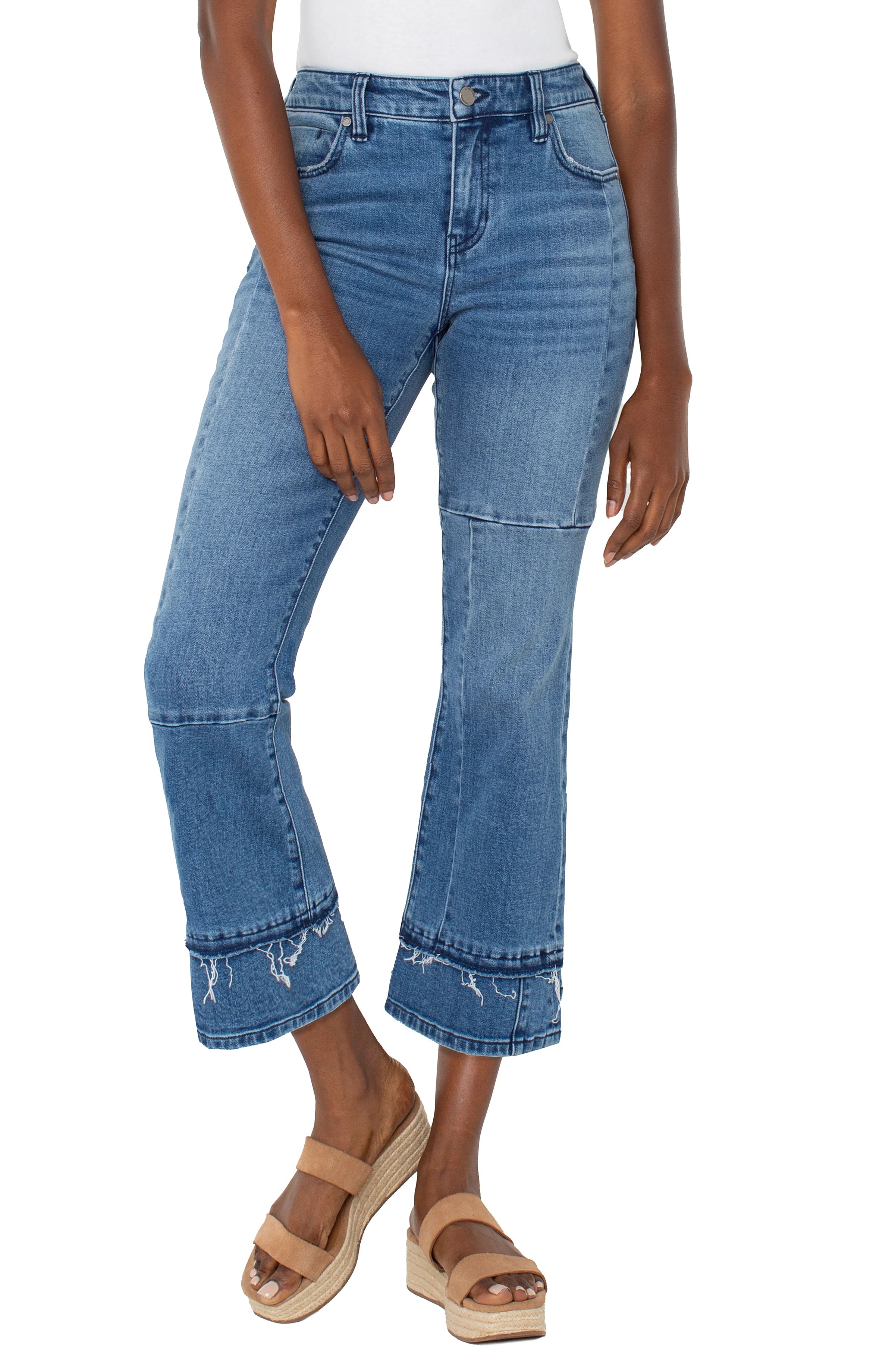 Liverpool Hannah Tremont Crop Jean