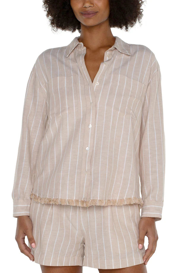 Liverpool Button Front top