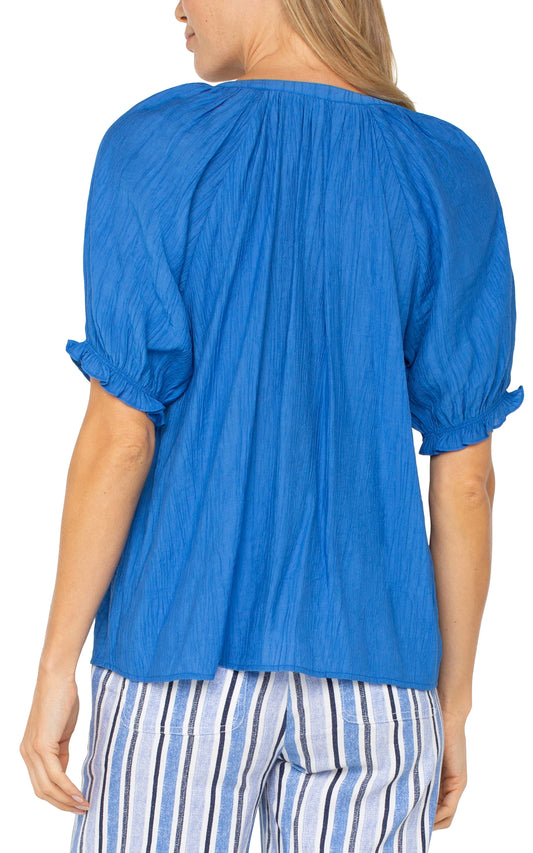 Liverpool Cobalt Blouse
