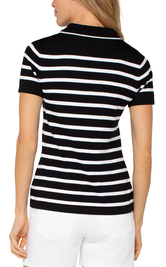 Liverpool Stripe Collar Sweater