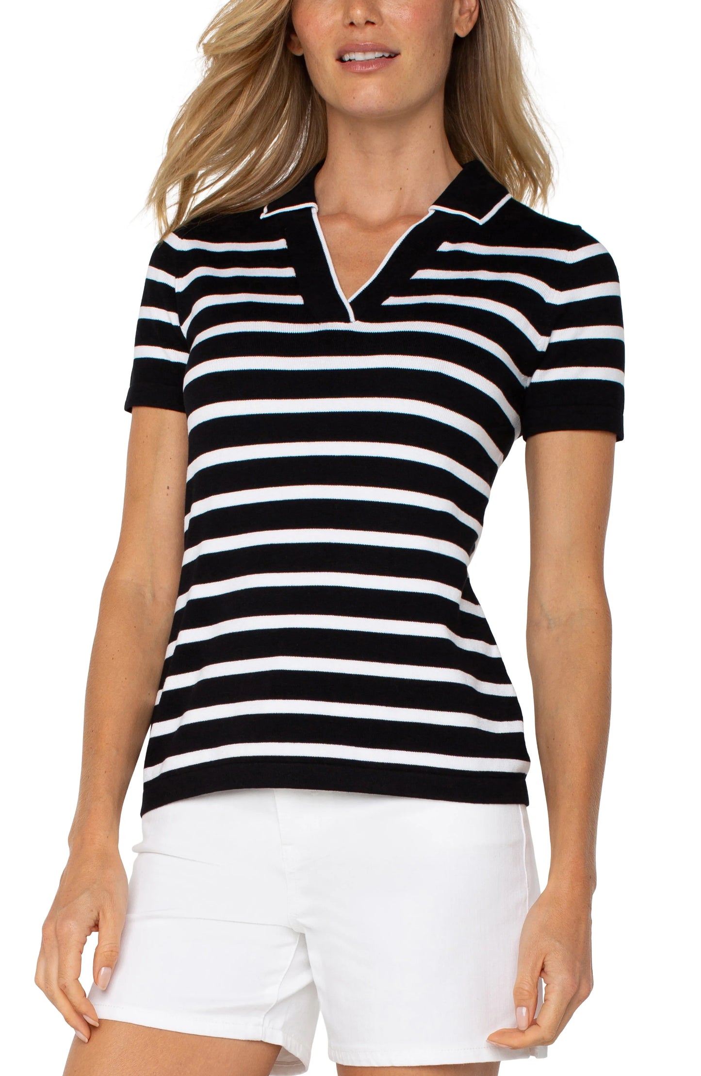 Liverpool Stripe Collar Sweater