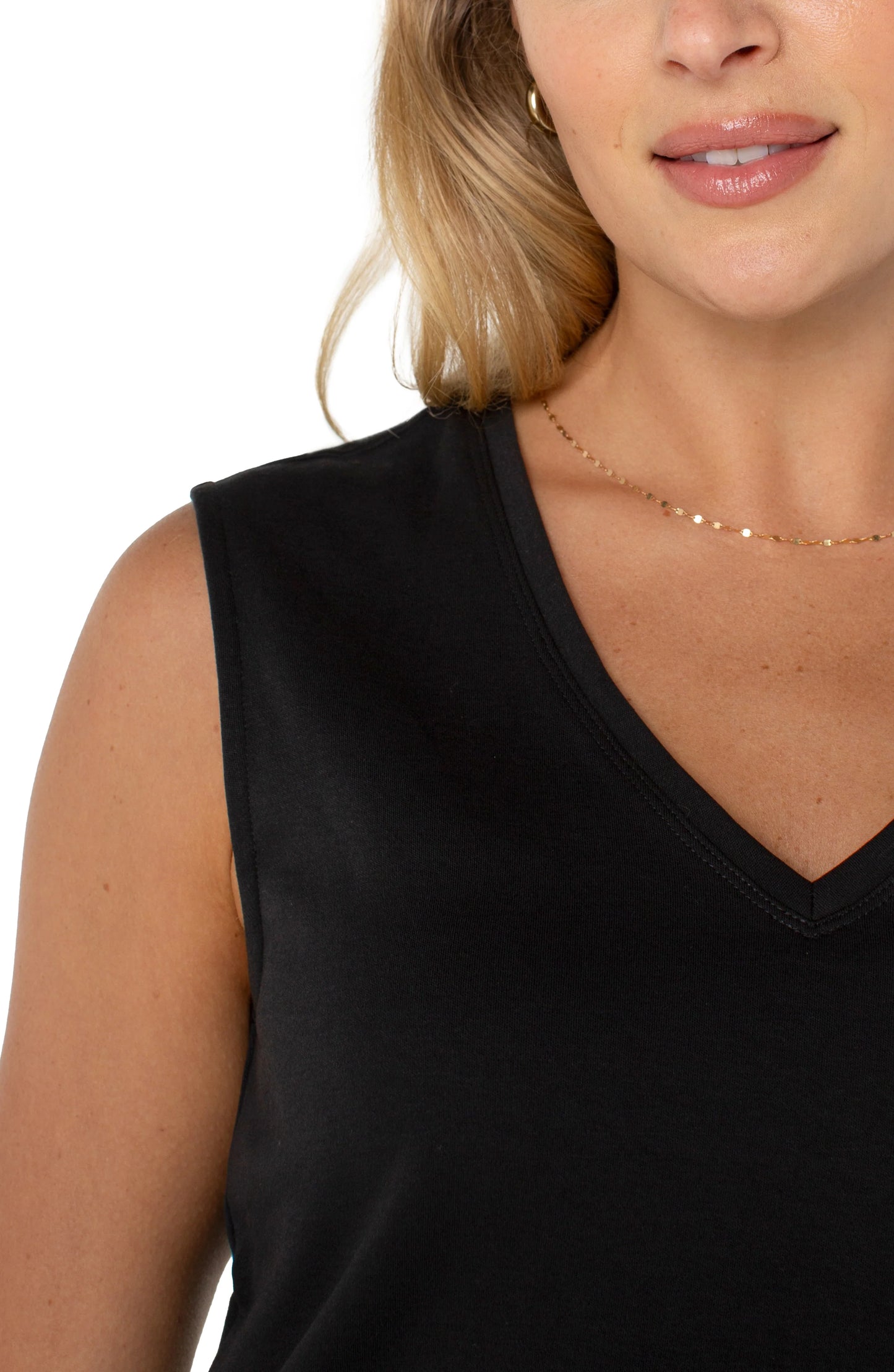 Liverpool Sleeveless Vneck Tank