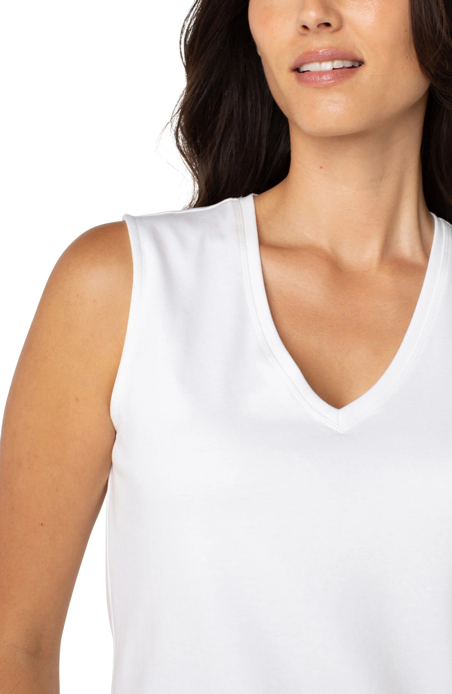 Liverpool Sleeveless Vneck Tank