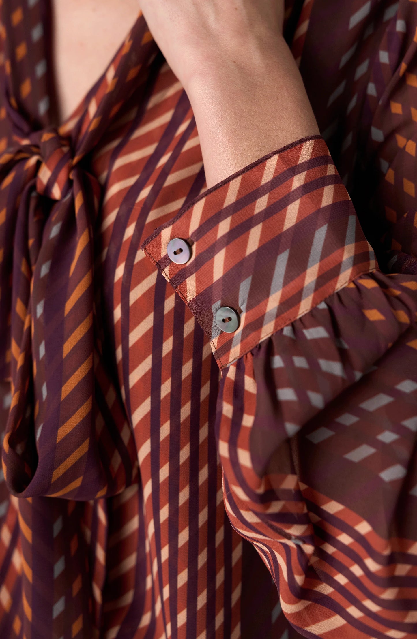 Liverpool Tie Blouse