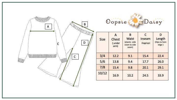 Kids Long Sleeve Plum Sweater & Sage Floral Bell Bottom Set