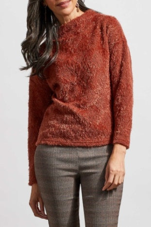 Tribal Funnel Neck Top