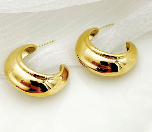 Chunky Hoop Earring