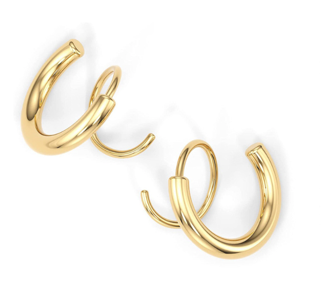 Double Stud Earring