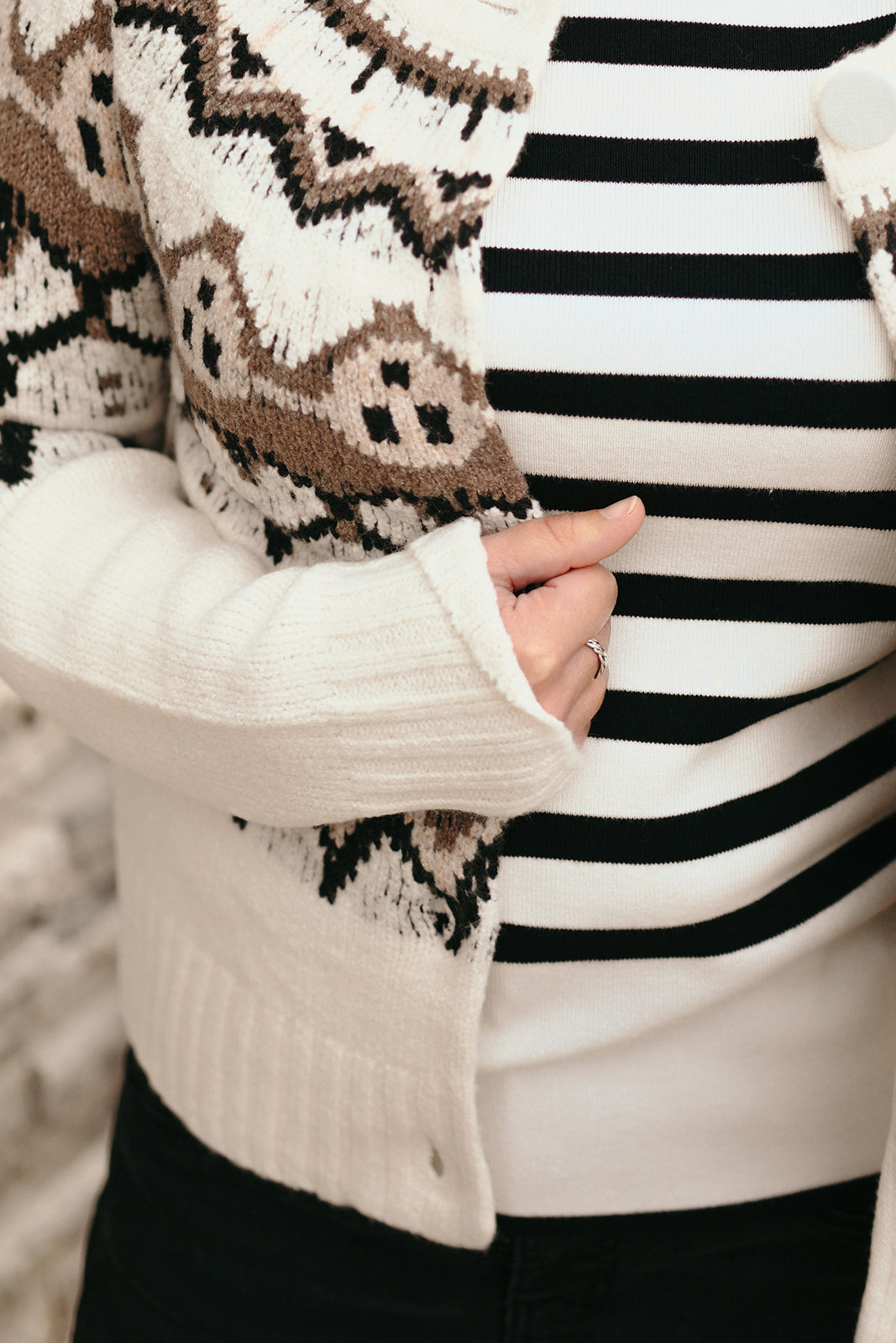 Tribal Fair Isle Cardigan
