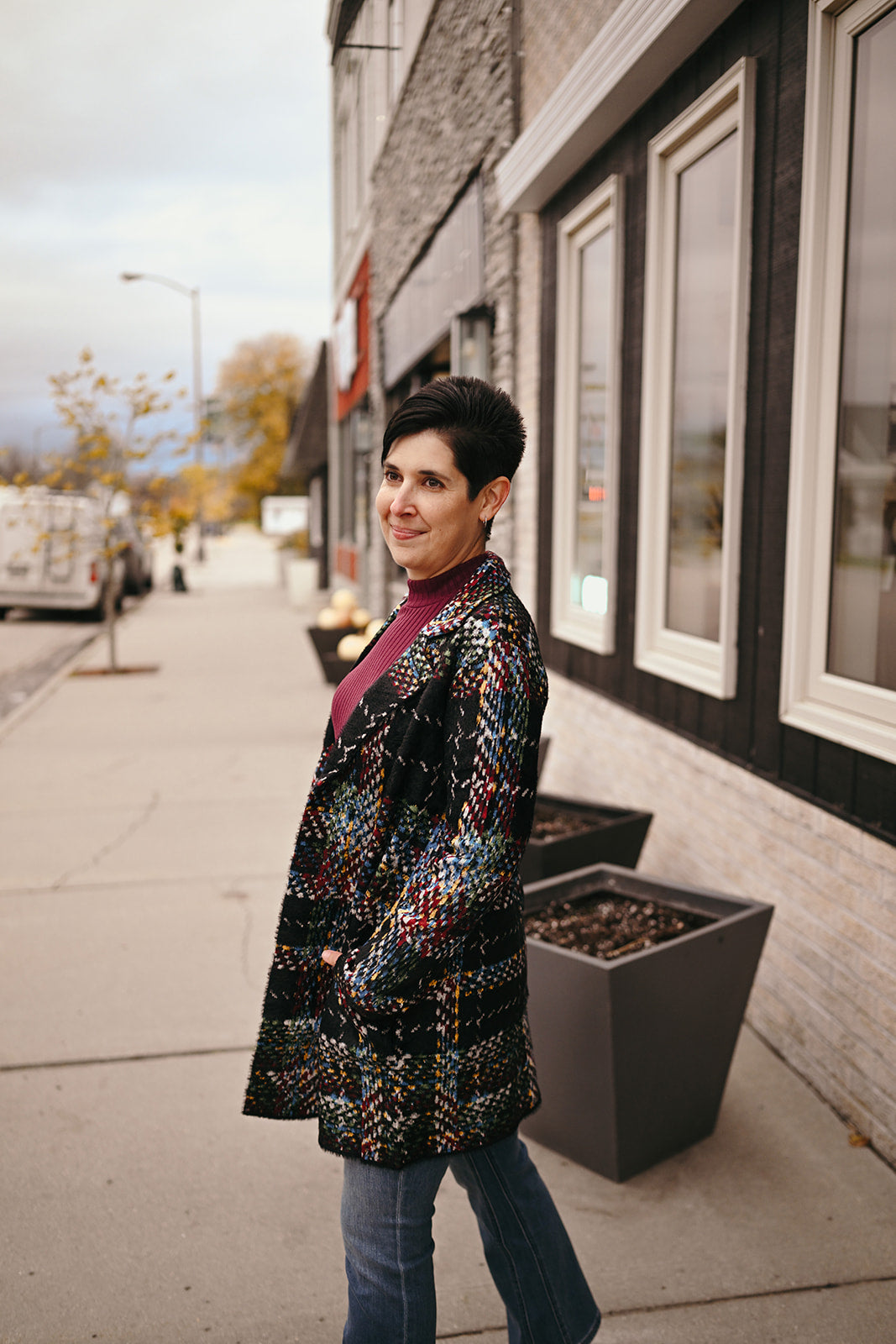 Liverpool Multi Color Cardigan