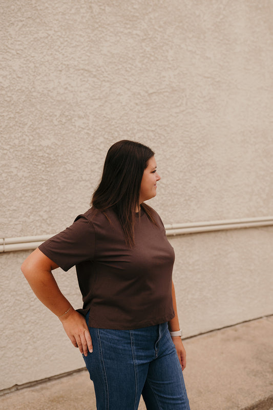 DEX Brown Essential Tshirt