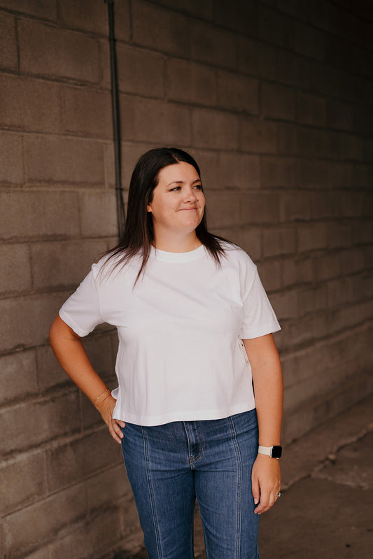 DEX White Essential Tshirt