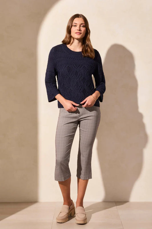 Tribal Bell Sleeve Sweater