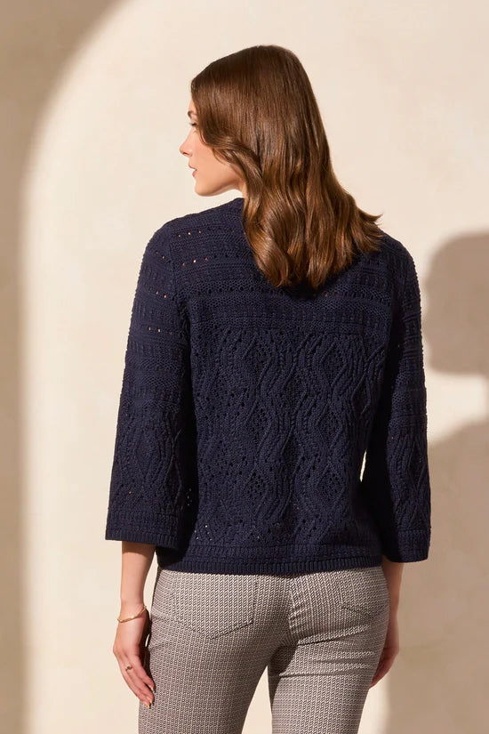 Tribal Bell Sleeve Sweater