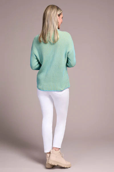 Tribal Two Tone Sweater